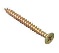 Bargainscrews - Confezione da 200 viti multiuso, ideali per essere impiegate su pannelli truciolari, MDF, PVC e legno 5,0 x 55mm