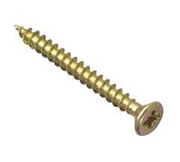 Bargainscrews - Confezione da 200 viti multiuso, ideali per essere impiegate su pannelli truciolari, MDF, PVC e legno 4.5 x 40mm