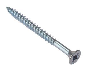 Bargainscrews - Viti multiuso con testa svasata, confezione da 200 pezzi 3" x 12