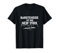 Bargteheide Ist Come New York Divertente Frase di Bargteheide Maglietta