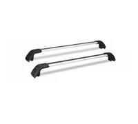 Barhbt Barra Portapacchi dell’Auto 2 Pezzi per BMW per X5 G05 2019-2025 Nero Argento Barre Trasversali Regolabili Adatte Portatutto Bloccabili