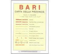 Bari. Carta stradale della provincia 1:150.000