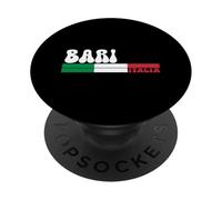 BARI City Italia Vintage Bandiera Italia Design per gli amanti dei viaggi PopSockets PopGrip Adesivo