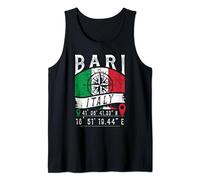 Bari Italia Bandiera Italia Coordinate GPS Di Bari Canotta