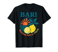 Bari Regione Puglia Italia Limone Vintage Italia Estate Maglietta