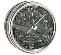 Barigo Barometro Orion quadrante Nero