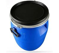 Barile 8/13/16 Galloni Plastica Alimentare Coperchio for Stoccaggio Tenuta d'Aria Maniglia Portatile/Anello Ferro dell'Acqua Piovana(16 Gallon)