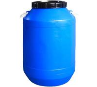 Barile Di Stoccaggio Sigillato In Plastica Resistente Con Coperchio - Contenitore Fermentazione In HDPE Per Cereali, Liquidi, Uso Domestico E Industriale Fusto Maniglie Grado Alimentare(Blue,60L)