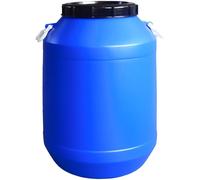 Barile Di Stoccaggio Sigillato In Plastica Resistente Con Coperchio - Contenitore Fermentazione In HDPE Per Cereali, Liquidi, Uso Domestico E Industriale Fusto Maniglie Grado Alimentare(Blue,50L)