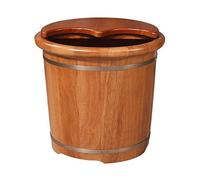 Barile per massaggio ai piedi Grande vasca da bagno per piedi in legno Barile per pediluvio per piedi Secchio per il lavaggio dei piedi Barile per pedicure Vasca per piedi Accessori per sauna per