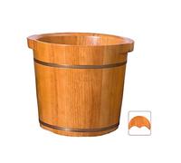 Barile per massaggio ai piedi, grande vasca da bagno per piedi in legno, secchio per pediluvio, secchio per lavaggio piedi, pedicure, accessori per sauna per piedi, pedic per perseguire la felicità