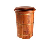 Barile per massaggio ai piedi, grande vasca da bagno per piedi in legno, secchio per pediluvio, secchio per lavaggio piedi, pedicure, accessori per sauna per piedi, pedic per perseguire la felicità