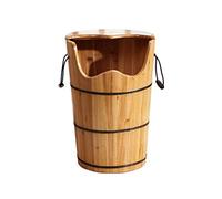 Barile per massaggio ai piedi, grande vasca da bagno per piedi in legno, secchio per pediluvio, secchio per lavaggio piedi, pedicure, accessori per sauna per piedi, pedic per perseguire la felicità