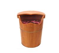 Barile per massaggio ai piedi, grande vasca da bagno per piedi in legno, secchio per pediluvio, secchio per lavaggio piedi, pedicure, pedicure, accessori per sauna per piedi, pedic caldo come sempre
