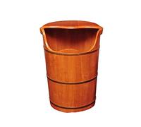 Barile per massaggio ai piedi, grande vasca da bagno per piedi in legno, secchio per pediluvio, secchio per lavaggio piedi, pedicure, accessori per sauna per piedi, pedic per perseguire la felicità