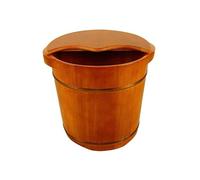 Barile per massaggio ai piedi, grande vasca da bagno per piedi in legno, secchio per pediluvio, secchio per lavaggio piedi, pedicure, accessori per sauna per piedi, pedic per perseguire la felicità