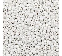 Barile perle bianche colorate, perline per braccialetto, perline per gioielli, 1000 pezzi perline di pony con grande foro perline acriliche perline per capelli-bianco