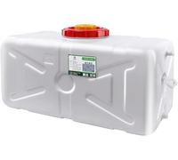 Barile Plastica Alimenti Orizzontale Grande 25L/45L/70L/100L/150L con Coperchio Valvola Adatto for Uso Esterno(45L)