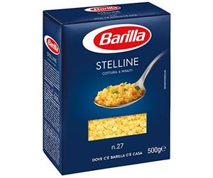 Barilla 027 Stelline - 6 pezzi da 500 g [3 kg]