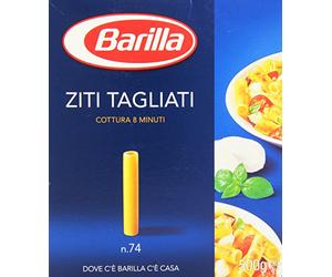 Barilla 074 Ziti Tagliati - 5 pezzi da 500 g [2500 g]