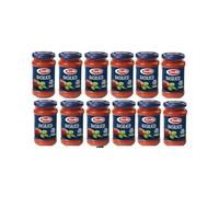 Barilla Basilico Sugo al Pomodoro, Set da 12 Barattoli, 400g Ciascuno,+ portachiavi italy shop service