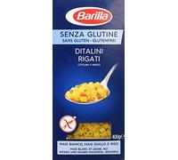 Barilla - Ditalini Rigati, Senza Glutine, Cottura 9 Minuti - 7 pezzi da 400 g [2800 g]