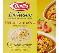 Barilla - Emiliane Stelline All'Uovo, Cottura 5 Minuti - 250 G - [confezione da 12]