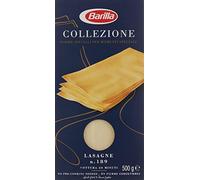 Barilla Fogli per lasagne - Autentica Pasta Italiana di Grano Duro - Fogli di Pasta - Per Teglie e Lasagne - Confezione Singola da 500g