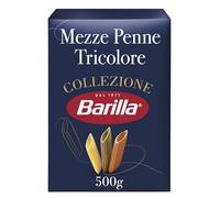 Barilla Grano duro Pasta Collezione Mezze Penne Tricolore - Confezione da 3 (3 x 500 g)