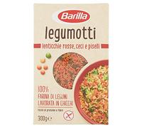 Barilla Legumotti Lenticchie Rosse, Ceci e Piselli, Ricchi di Proteine e Fibre, senza Glutine, 300g (Packaging may vary)