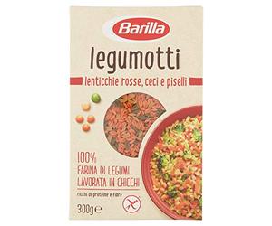 Barilla Legumotti Lenticchie Rosse, Ceci e Piselli, Ricchi di Proteine e Fibre, senza Glutine, 300g (Packaging may vary)
