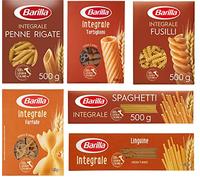 Barilla Pacchetto di Prova Pasta Integrale Italiana 500 g (6 x 500 g)