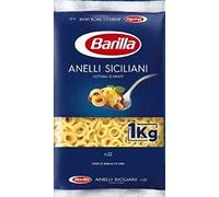 Barilla Pasta Anelli Siciliani di Grano Duro, 1 kg x 12 confezioni