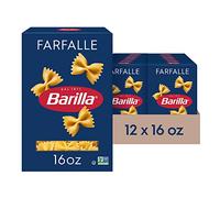 Barilla Pasta, Farfalle, 16 Ounce (Pack of 12)