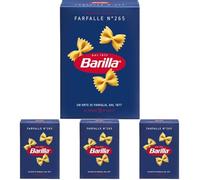 Barilla Pasta Farfalle N.265, Pasta Corta di Semola di Grano Duro, I Classici, Tempo di Cottura 13 Minuti, Confezione da 2000g