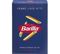Barilla Pasta Penne Lisce di Semola Digrano Duro, 500g