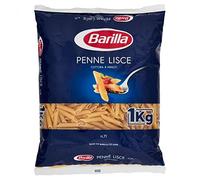 Barilla Pasta Penne Liscie Semola di Grano Duro, 1 kg x 12 confezioni
