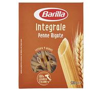 Barilla Pasta Penne Rigate Integrali, Pasta Corta di Semola Integrale di Grano Duro - 500 g