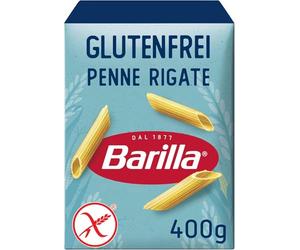 Barilla Pasta Penne Rigate Senza Glutine, Pasta Corta di Mais Bianco, Mais Giallo e Riso Integrale, 400 gr (Confezione da 10)