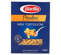 Barilla Pasta Piccolini Mini Tortiglioni Semola di Grano Duro, 500 gr