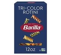 Barilla Pasta Rotini Tri-Color, 12 once, scatola - Non OGM, prodotta con semola di grano duro - Certificato Kosher