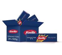 Barilla Pasta Spaghettoni, Pasta Lunga di Semola di Grano Duro, Forma Corposa e Spessore Equilibrato, 24 Confezioni da 500g