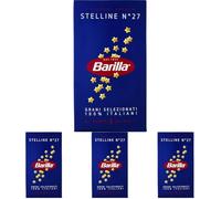 Barilla Pasta Stelline N.27, Pastina di Semola di Grano Duro, I Classici, Tempo di Cottura 7 Minuti, Confezione da 500g