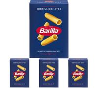 Barilla Pasta Tortiglioni di Gano Duro, 500g (Confezione da 4)