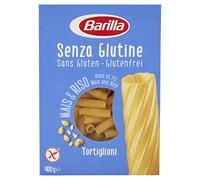 Barilla Pasta Tortiglioni Senza Glutine, Pasta Corta di Mais Bianco, Mais Giallo e Riso Integrale - 400 gr