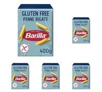 Barilla Penne Rigate - Senza Glutine, 400g (Confezione da 5)