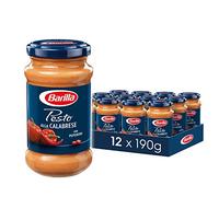Barilla Pesto rosso alla Calabrese - Pesto Confezione da 12 (12 x 190 g)