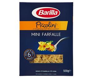 Barilla - Piccolini Mini Farfalle - 5 pezzi da 500 g [2500 g]