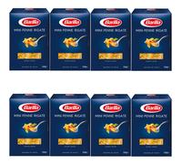 Barilla Piccolini Mini Penne Rigate Pasta Tagliatelle 500g 8er Pack