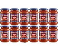 Barilla Ragù alla Bolognese, Salsa di Pomodoro con Carne, Senza Glutine, 12 vasetti x 400g, + portachiavi italy shop service